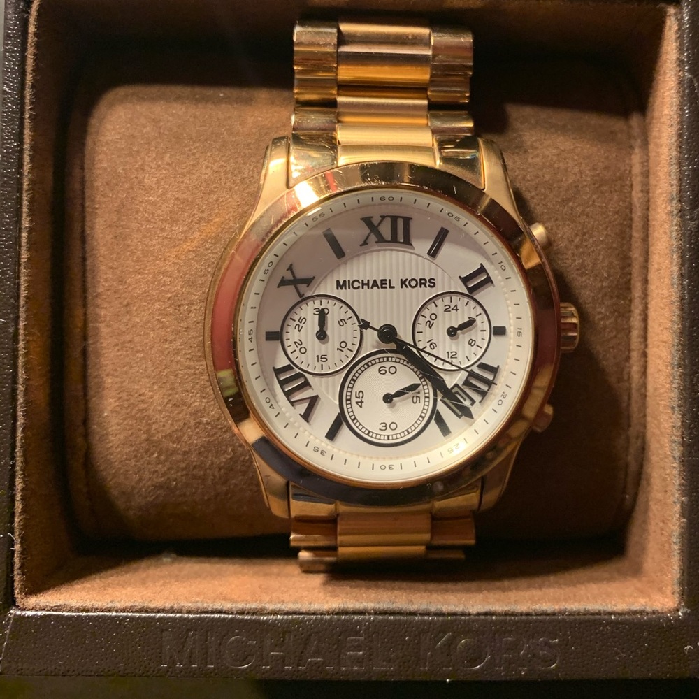 OFFERS! Rose gold Michael Kors watch